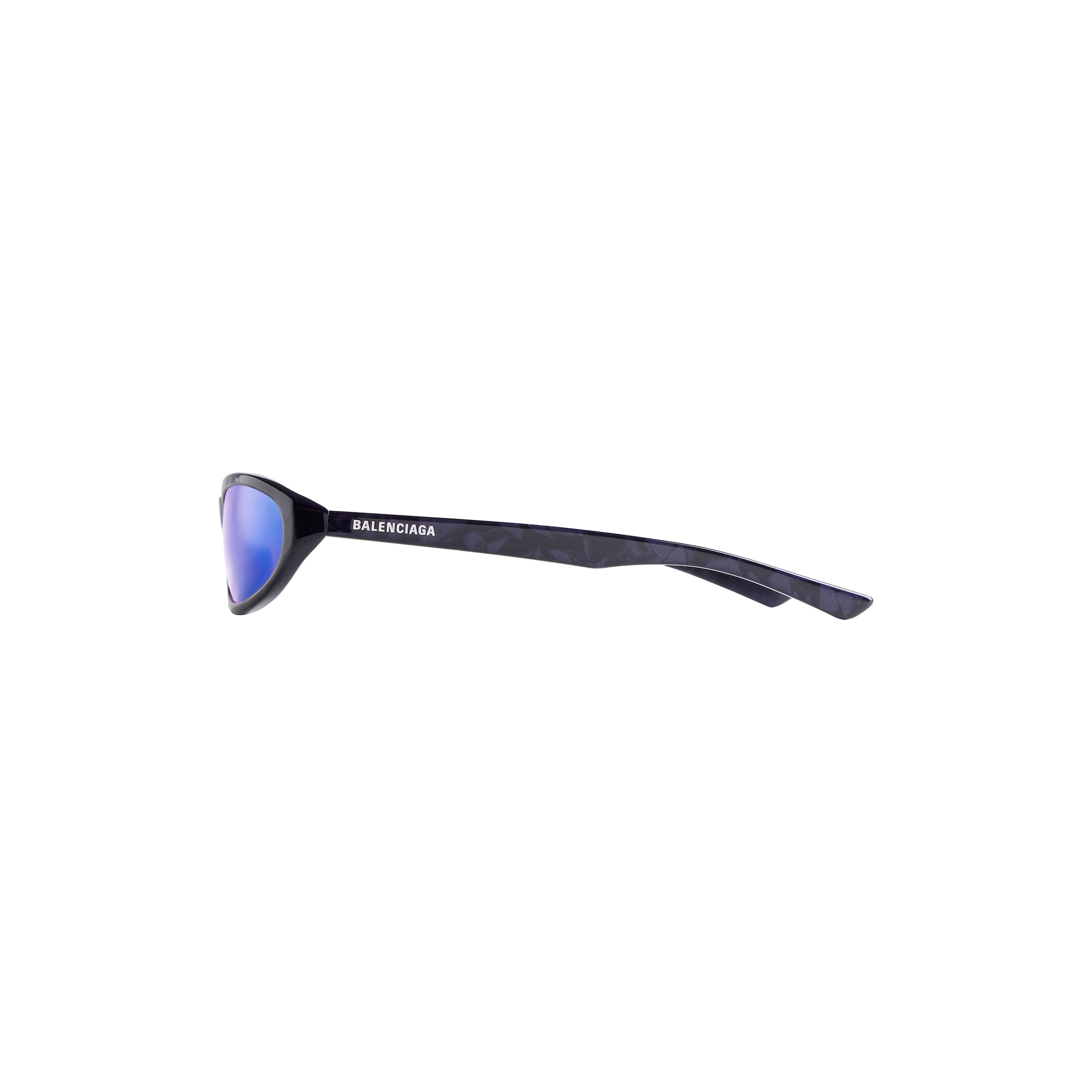 Neo Round Sunglasses in Purple - Image 4
